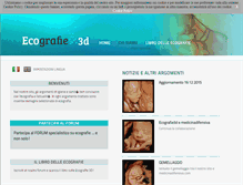 Tablet Screenshot of ecografie3d.com
